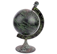 Brass Vintage Globe On A stand
