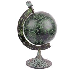 Brass Vintage Globe On A stand