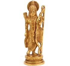 Brass Lord Ram Statue Art Sculpture