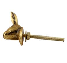 Golden Rabbit Metal Cabinet Knobs