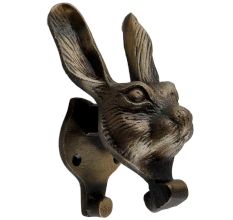 Antique Rabbit Face Iron Door Knockers