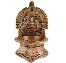 Artistic Brass Laxmi Lamp