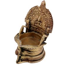 Brass Gaja lakshmi Lamp Jumbo Vilakku oil lamp