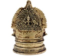 Brass Ashta Lakshmi Oil Lamp Diya