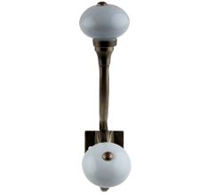 Light Grey Solid Antique Iron Hooks
