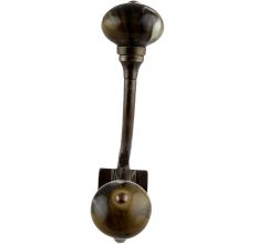 Marble Round Ceramic Antique Iron Hooks