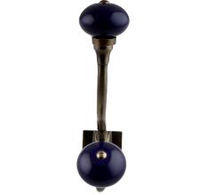 Navy Blue Antique Iron Hooks
