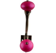 Neon Pink Antique Iron Hooks