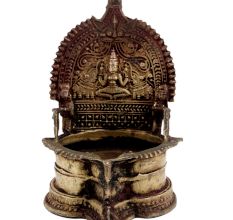Laxmi Brass Oil Lamp Diya Table Diya