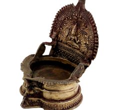 Laxmi Brass Oil Lamp Diya Table Diya