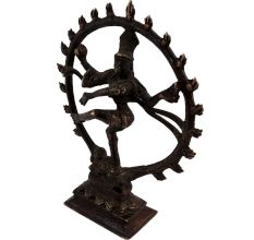 Brass Shiva Dancing Natraj Decorative Structure