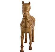 Brass Standing Horse For Home Decoration