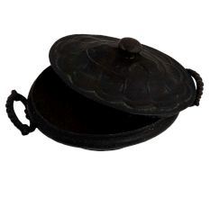 Brass Cooking Pot With Lid with Knob Finial