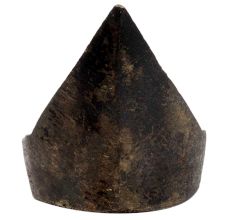 Brass Oil Lamp With Rounded Corner Triangular Shape