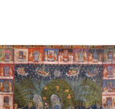 Hand Painted Pichwai Painting Shrinath Ji in Different Forms On Cloth