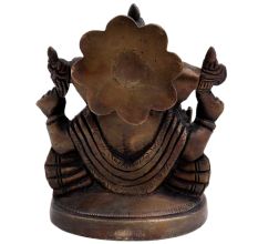Brass Ganesha Blessing Statue For Home Decoration