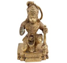 Brass Hanumanji Pavan Putra Statue