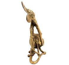 Handmade Tribal Brass Ganesha Statue
