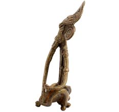 Handmade Tribal Brass Ganesha Statue