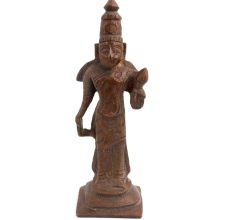 Brass Satyanarayan Vishnu Statue For Good Luck