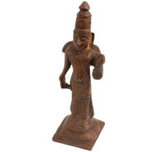 Brass Satyanarayan Vishnu Statue For Good Luck