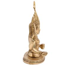 Brass Shani Dev Bust Statue For Worship