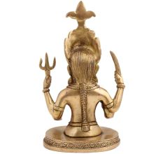 Brass Shani Dev Bust Statue For Worship