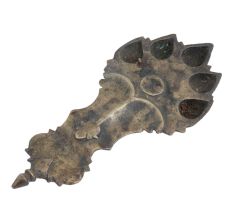 Hand made Decorative Five Jyoti Wick Crown Handle