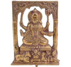 Brass Santoshi Ma In Fame For Temple Worship