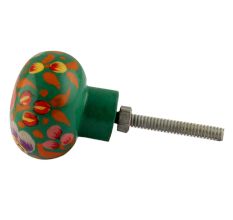 Colourful Beautiful Wooden Knob