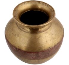Handmade Water Pot Ganga Jamuna Copper Worship  Lota