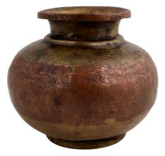 Copper Brass Gangajamuna Gangajal Pot