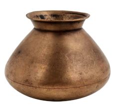 Golden Brass Heavy Bottomed Water Pot