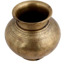 Golden Brass Heavy Bottomed Water Pot