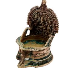 Hindu Brass Laxmi Oil Lamp Worship Lamp