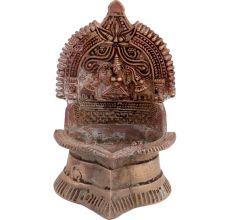 Small Brass Laxmi Oil Lamp  Kamatchi VilakkuÂ Lamp