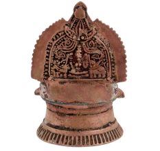 Small Brass Laxmi Oil Lamp  Kamatchi VilakkuÂ Lamp