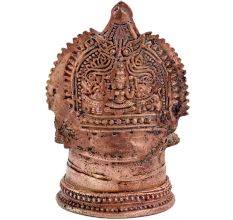 Religious Gaja Lakshmi Brass Oil Lamp