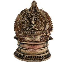 Religious Goddess Lakshmi Brass Oil Lamp