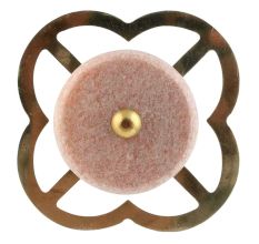 Baby Pink Pink Stone Flat Dresser Knob