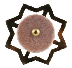 Baby Pink Pink Stone Flat Dresser Knob