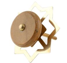 Brown Stone Flat Cabinet Knob