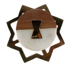 Stone And Wooden Flat Cabinet Knobs