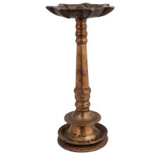 Spiritual 7 Wick Brass Oil Lamp On Stand