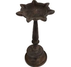 Authentic Brass Oil Lamp  7 Wick South Indian Lamp