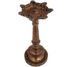 Brass oil Lamp With stand Kerala Worship Lamp