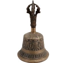 Hand Crafted Embossed Buddhist Vajra Bell