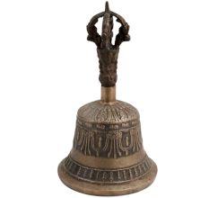 Hand Crafted Embossed Buddhist Vajra Bell
