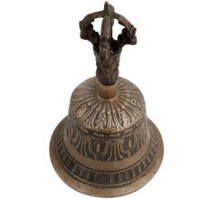 Hand Crafted Embossed Buddhist Vajra Bell