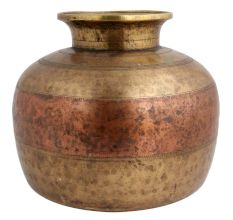 Ganga Jamuna Hand beaten Water Pot